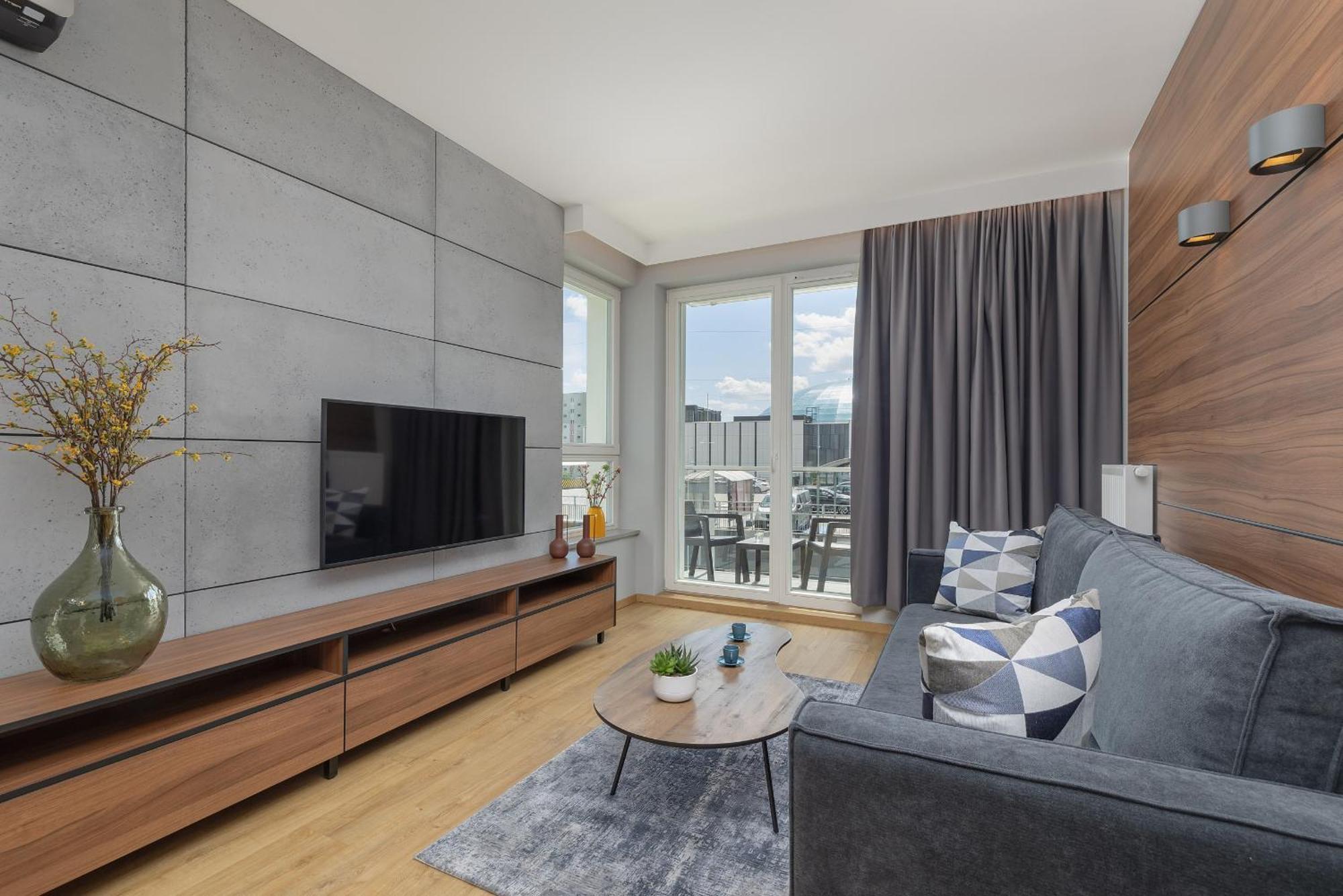 Nowoczesny Apartament Z Parkingiem W Centrum Szczecina By Noclegi Renters Eksteriør bilde