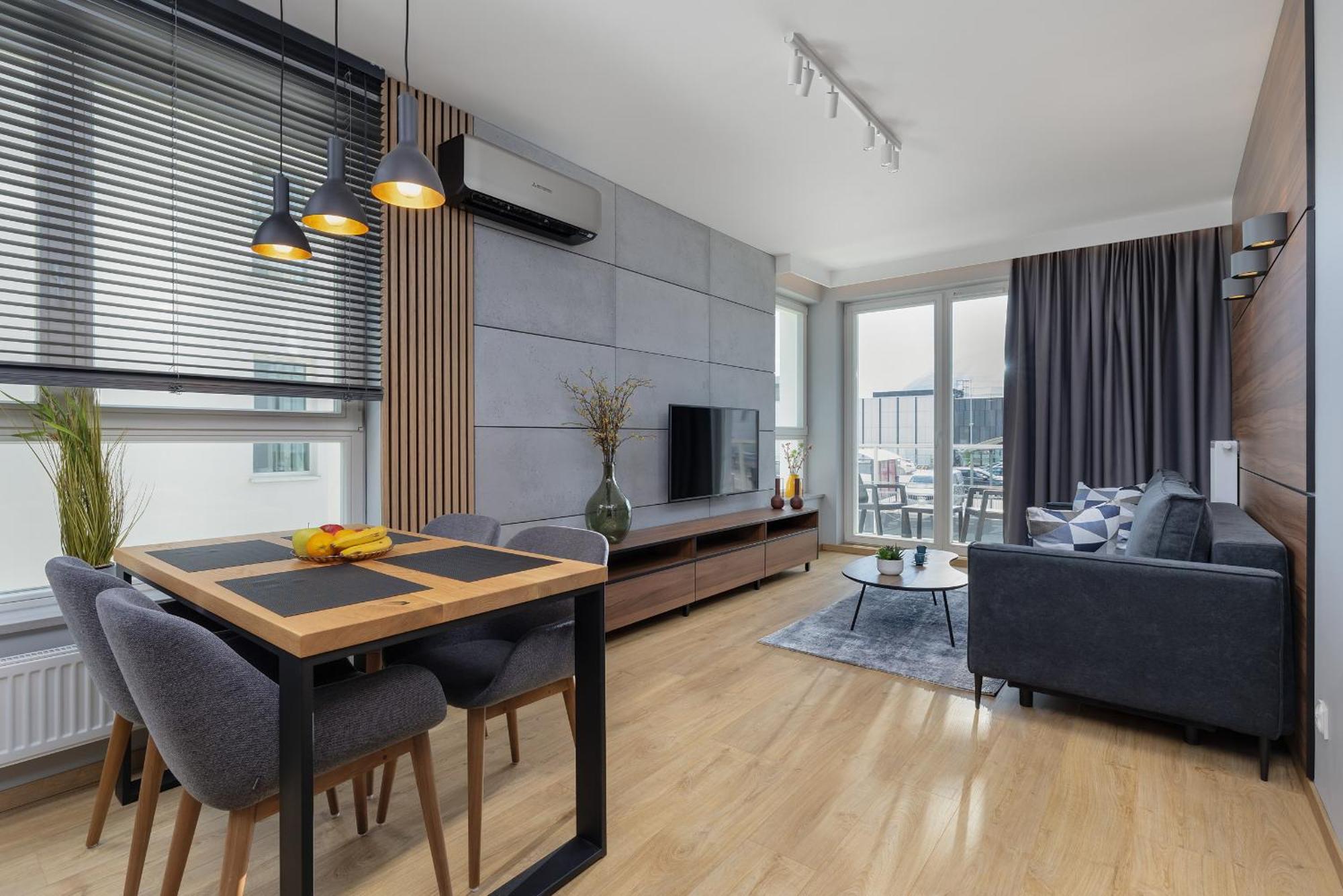 Nowoczesny Apartament Z Parkingiem W Centrum Szczecina By Noclegi Renters Eksteriør bilde